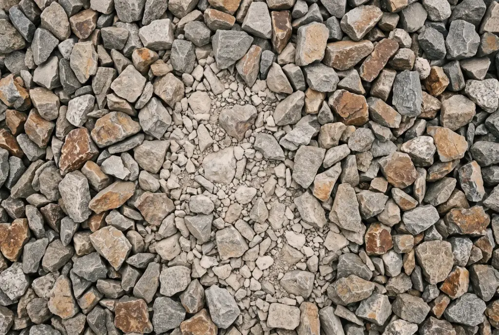 1.5" Crushed Gravel Delivery in Albany, GA