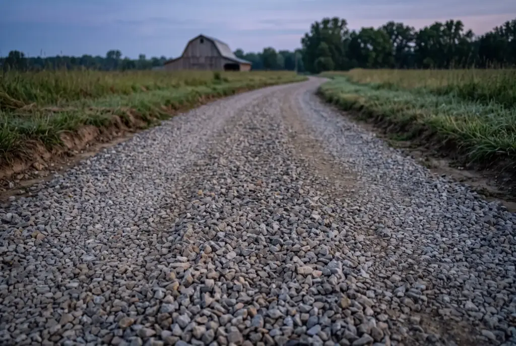 1.5″ Crushed Gravel Delivery in Newton, NC