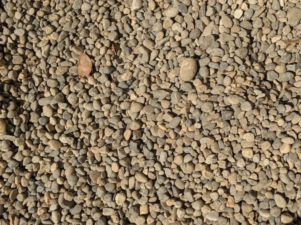 Pea Gravel Patio