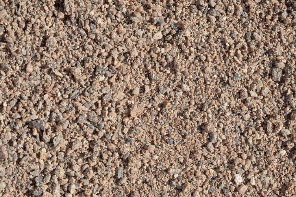 Pile of fine concrete sand