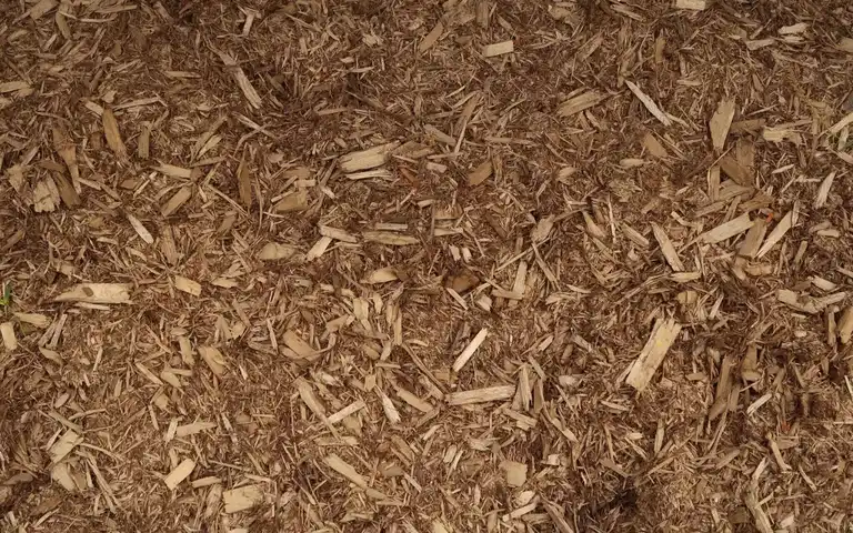 Brown Shredded Mulch